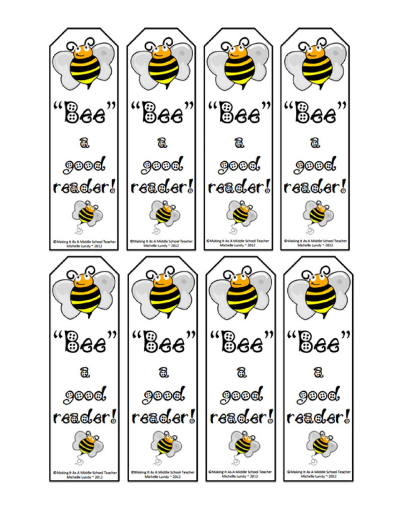 Free Printable Bookmark Templates Templatelab Free Printable Hot Sex