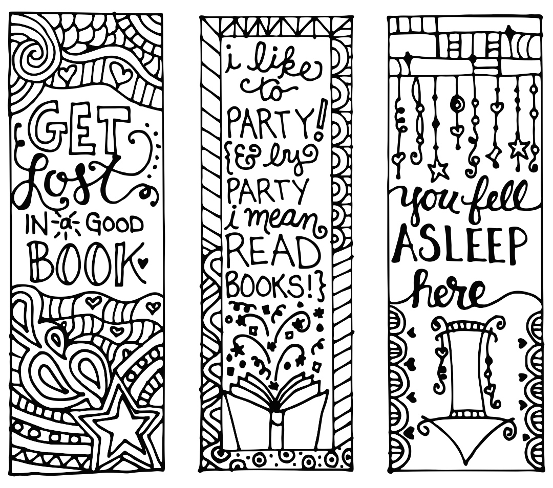 10 Best Free Printable Coloring Bookmarks For Kids Printablee