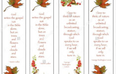 13 Christian Bookmark Templates Free Sample Example Format