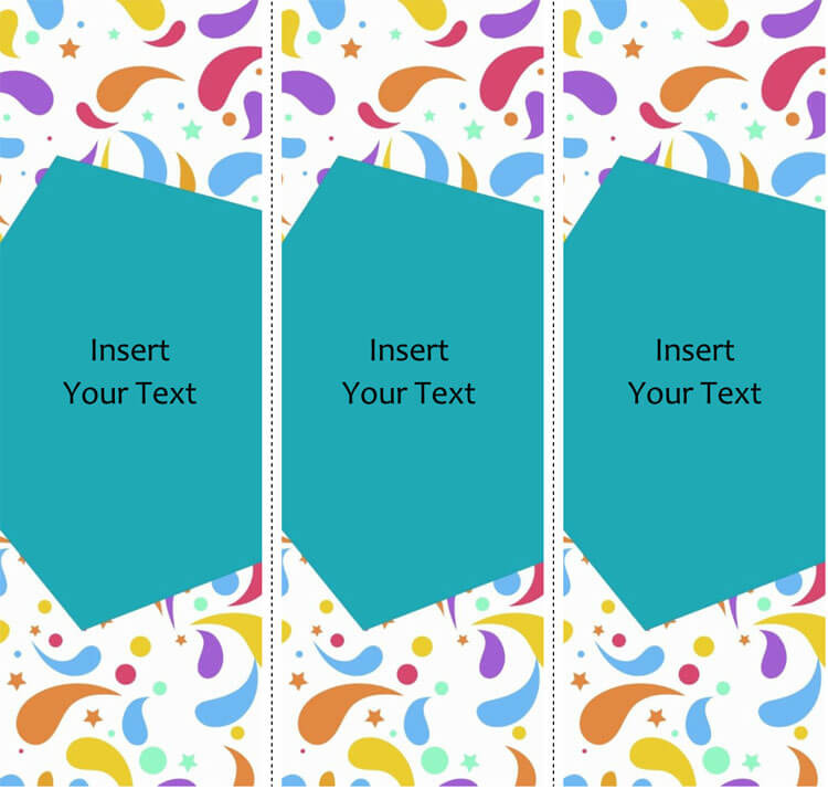 28 Free Bookmark Templates Design Your Bookmarks In Style
