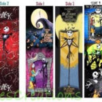 3 Set THE NIGHTMARE BEFORE CHRISTMAS BOOKMARKS Jack Poster Book Mark