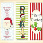 5 Images Of Free Printable Christmas Bookmarks To Color Christmas