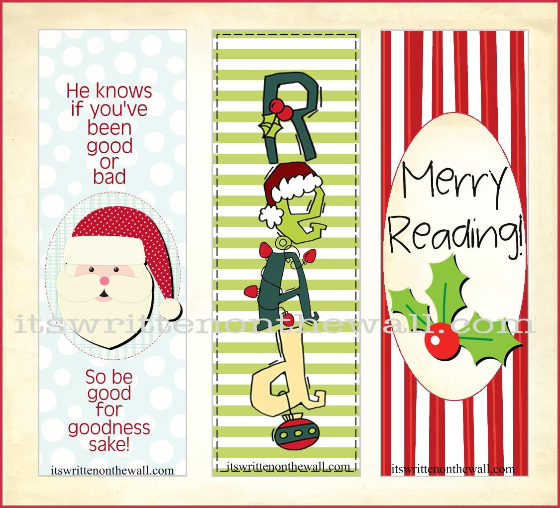 5 Images Of Free Printable Christmas Bookmarks To Color Christmas 