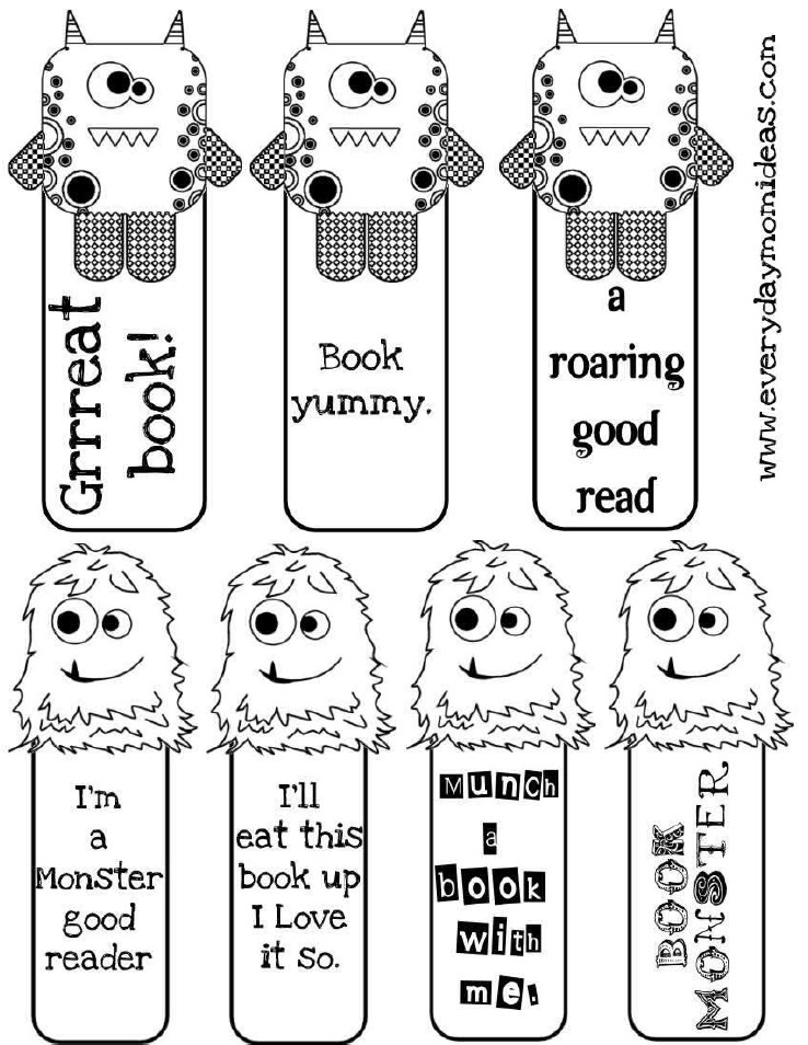 80 Free Amazing Bookmarks To Make free Printables Tip Junkie