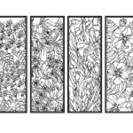 Adult Coloring Bookmark Printable Bookmark DIY Bookmarks