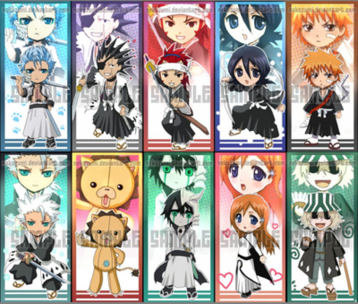 Anime Bookmarks Printable For Free | Printable Bookmarks