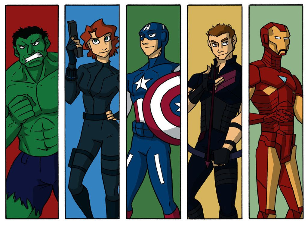 Avengers Bookmarks By KelciD On DeviantART Bookmarks Free Printable 