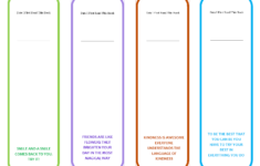 Bookmark Template To Print Activity Shelter
