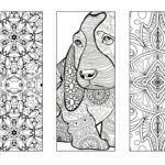 Bookmarks Coloring Page Adults Printable Bookmarks Hand Made