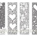 Free Coloring Pages For Adults Bookmarks Coloring Home