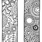 Free Coloring Pages For Adults Bookmarks Coloring Home