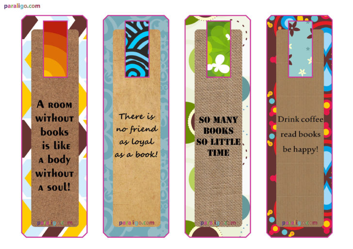 Free Printable Bookmarks For Books