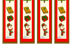 Free Printable Christmas Bookmarks