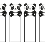 Free Printable Reading Bookmarks Black And White Activity Shelter