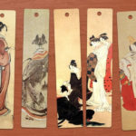 Hokusai Japanese Ladies DIGITAL Printable Bookmarks Set Of 10