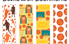 Http bookmarkbee bookmark basketball Bookmarks Kids Templates