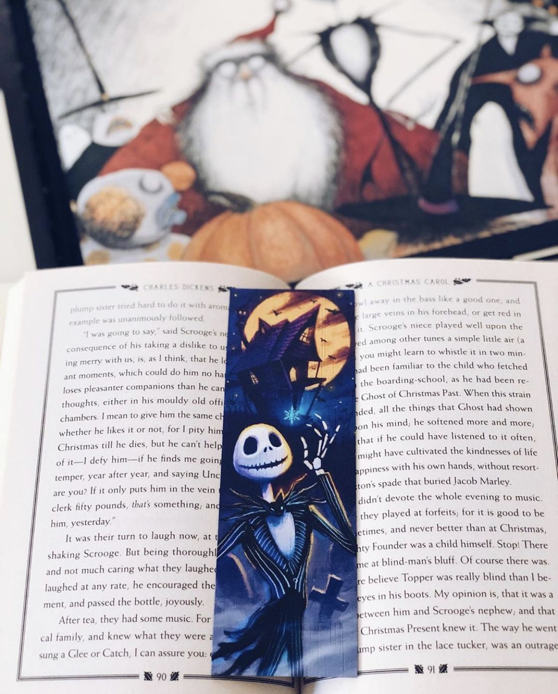 Nightmare Before Christmas Bookmark