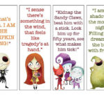 Nightmare Before Christmas Bookmarks Se Alador Para Libros