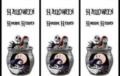 Nightmare Before Christmas HALLOWEEN Bookmarks Party Favors Candy