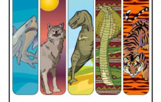 Printable Animal Bookmarks For Boys Woo Jr Kids Activities
