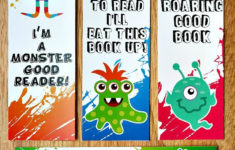 Printable Bookmark Coloring Pages For Kids Bookmarks Kids Creative