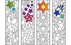 Printable Bookmarks To Color