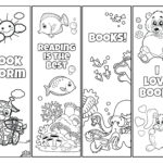 Printable Bookmarks To Color For Kids