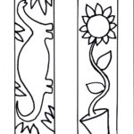 Printable Coloring Reading Bookmarks Activity Shelter