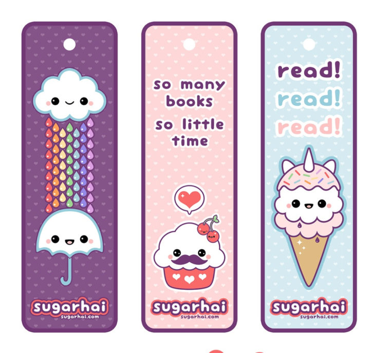 Bookmark Printable Free Cute