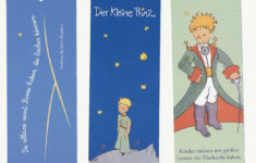 World Of Bookmarks Der Kleine Prinz Le Petit Prince