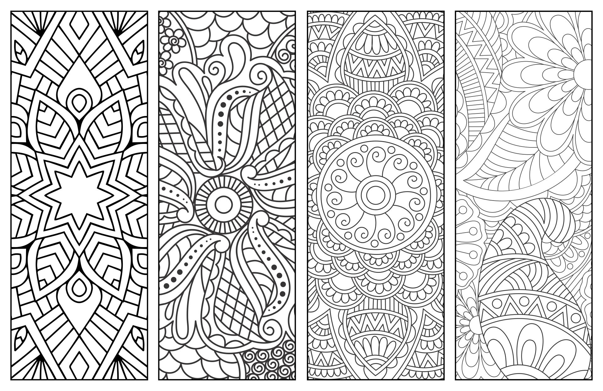 10 Best Free Printable Animal Bookmarks To Color Printablee