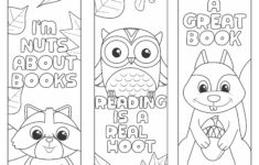 10 Best Free Printable Animal Bookmarks To Color Printablee