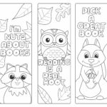 10 Best Free Printable Animal Bookmarks To Color Printablee