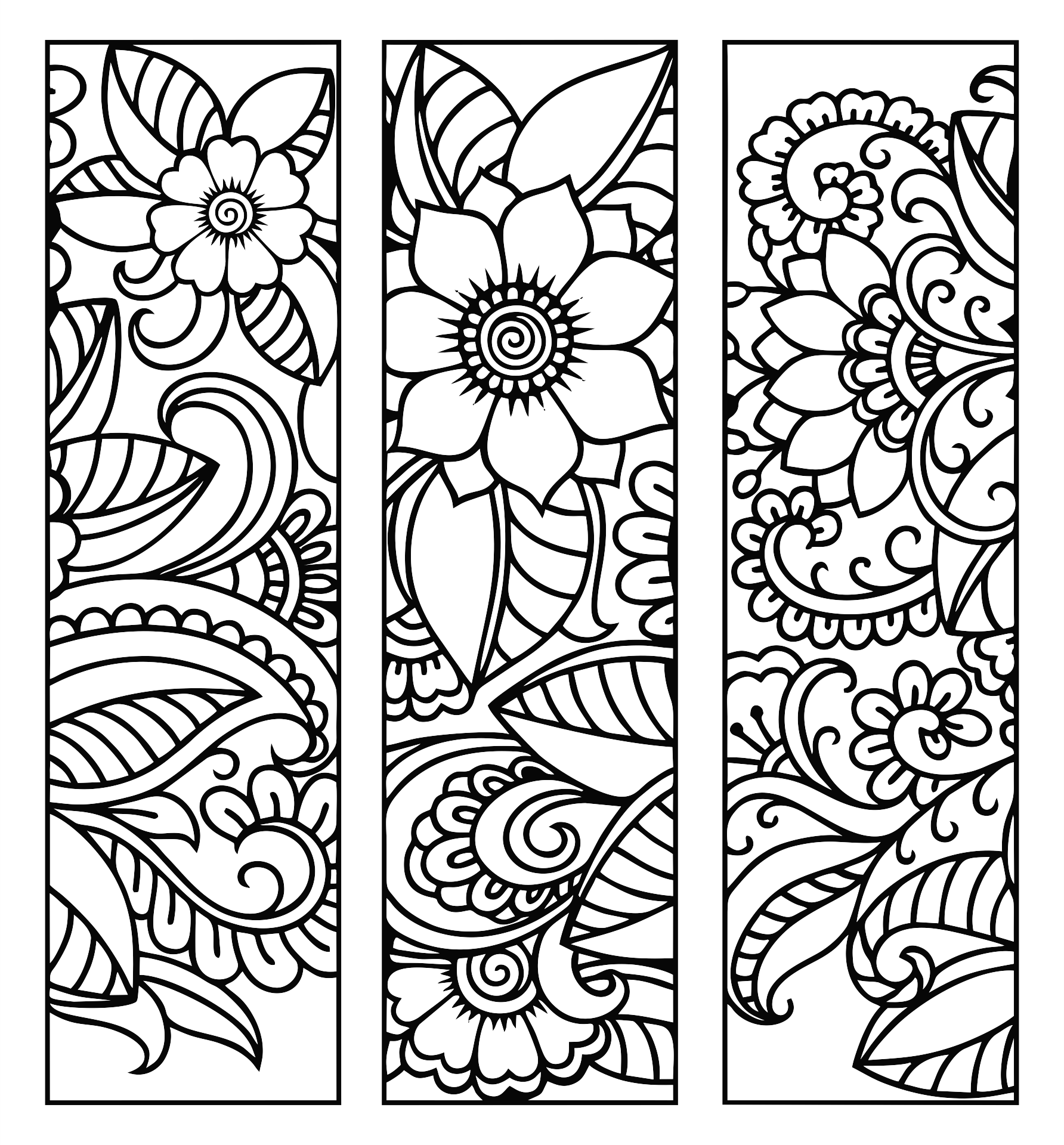 10 Best Free Printable Coloring Bookmarks For Kids Printablee