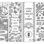 101 Best Bookmarks Coloring Pages For Adults Images On Pinterest