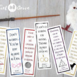 12 Free Printable Harry Potter Quote Bookmarks The Quiet Grove