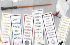 12 Free Printable Harry Potter Quote Bookmarks The Quiet Grove