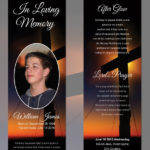 12 Funeral Bookmark Templates Word PSD Free Premium Templates