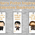 12 Magical Harry Potter Themed Valentines Day Cards Random Acts Of Crafts