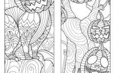 15 Best Printable Halloween Bookmarks To Color Printablee