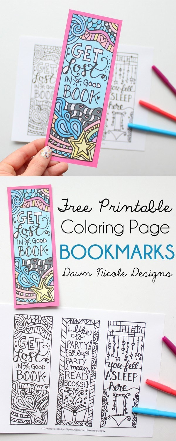 DIY Bookmarks Printable