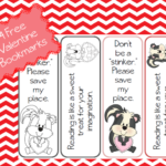 15 FREE Valentine S Day Bookmark Printables