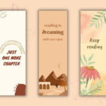 15 Printable Aesthetic Bookmarks Cute Boho Digital Instant Etsy Pin