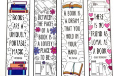 19 Free Printable Bookmarks With Inspirational Quotes Best Quote HD