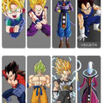 2020 Anime PVC Bookmarks Of Dragon Ball Z Printing With Son Goku