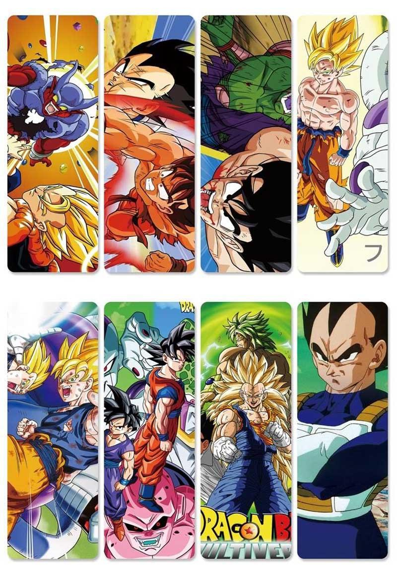 2020 Anime PVC Bookmarks Of Dragon Ball Z Printing With Son Goku 