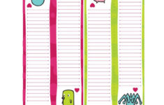 40 Free Printable Bookmark Templates Template Lab