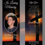 5 Memorial Bookmark Templates Free Word PDF PSD Documents Download