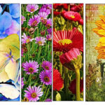72 DIY Printable Flower Bookmarks High Resolution Images