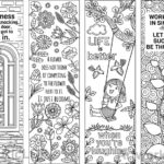 8 Coloring Bookmarks With Feel Good Quotes Printable Coloring Bookmark